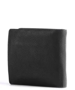 Carter Geldbörse Leder schwarz