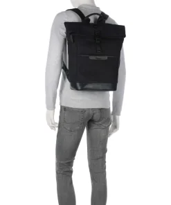 Cascia Otis Rucksack 13″ Baumwolle schwarz