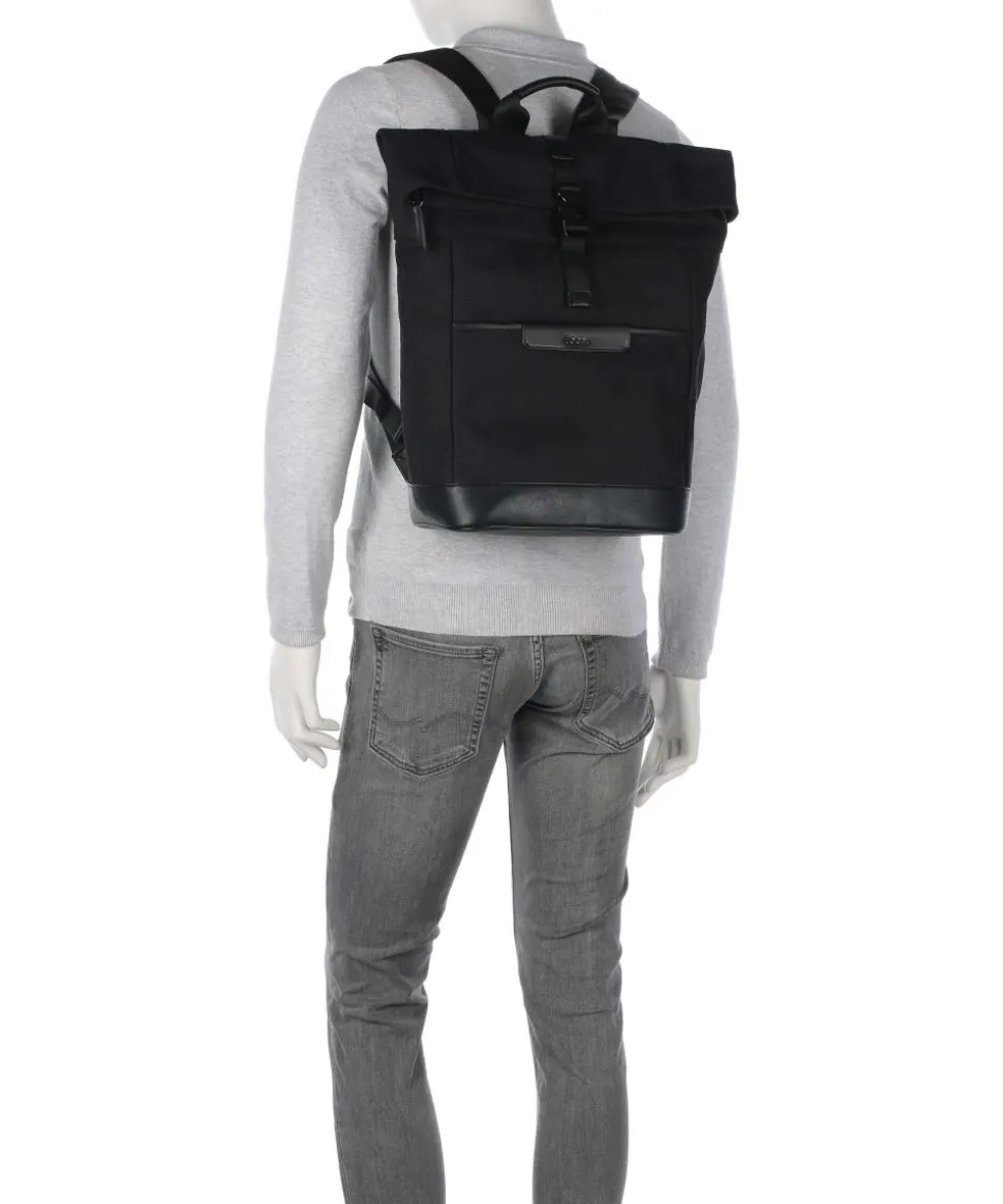 Cascia Otis Rucksack 13″ Baumwolle schwarz
