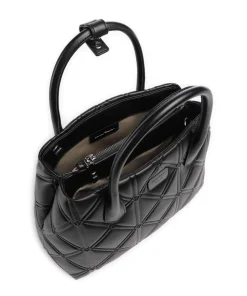 Cassandra Handtasche Lederimitat schwarz