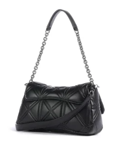 Cassandra Schultertasche Lederimitat schwarz