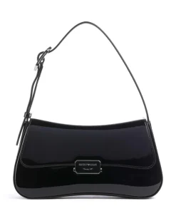 Cassandra Schultertasche Lederimitat schwarz