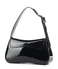 Cassandra Schultertasche Lederimitat schwarz