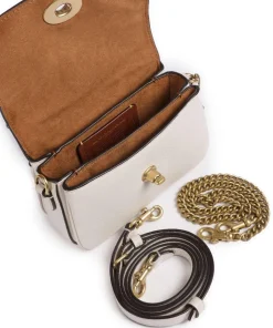 Cassie 17 Umhängetasche genarbtes Rindsleder elfenbein