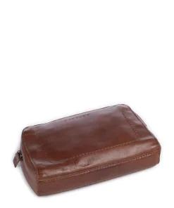 Caugio Umhängetasche weiches Rindsleder cognac