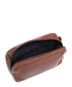 Caugio Umhängetasche weiches Rindsleder cognac