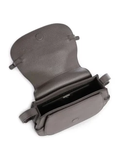 Cavallo S Umhängetasche genarbtes Rindsleder dunkelgrau