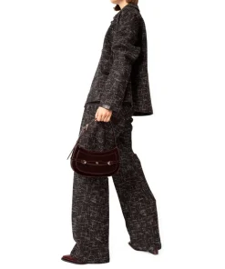 Cavallo XS Schultertasche Lackleder bordeaux