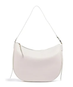 C-Easy Beuteltasche genarbtes Leder weiß