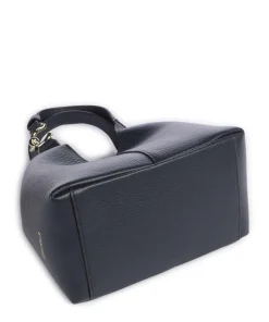 C-Easy Handtasche genarbtes Leder navy