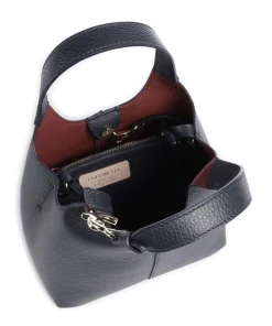 C-Easy Handtasche genarbtes Leder navy