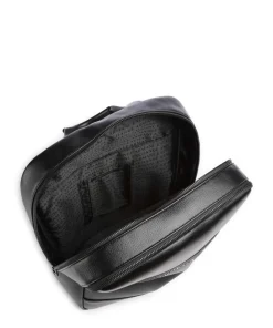 Cedric Rucksack 14″ Lederimitat schwarz