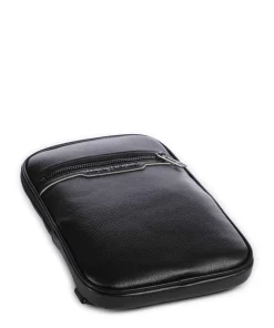 Cedric Slingbag Lederimitat schwarz