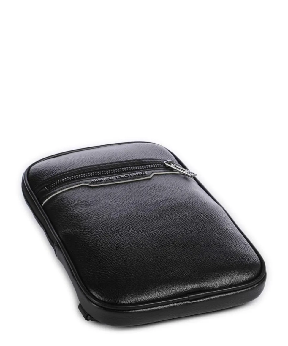 Cedric Slingbag Lederimitat schwarz