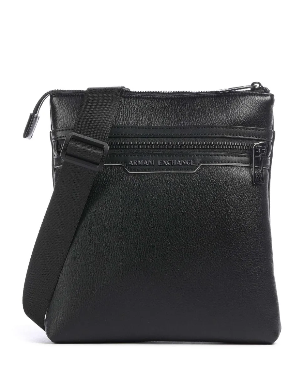 Cedric Umhängetasche Lederimitat schwarz