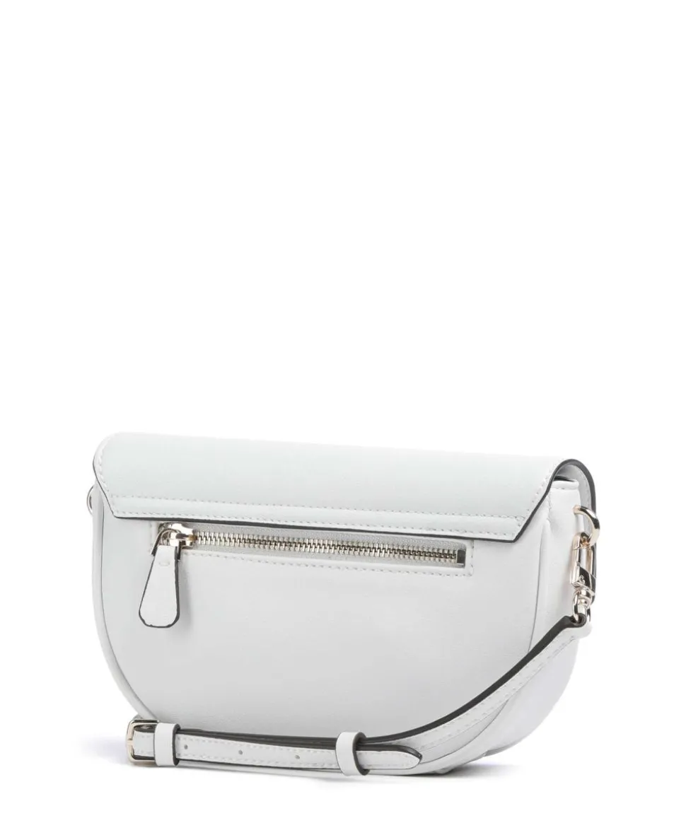 Cerelia Schultertasche Lederimitat weiß