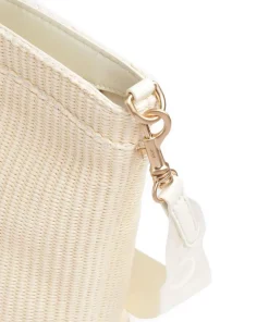 Cestino Chiaro Suna Handtasche Kunststoff elfenbein