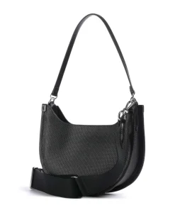 Chantaco Classics Schultertasche geprägtes Rindsleder schwarz