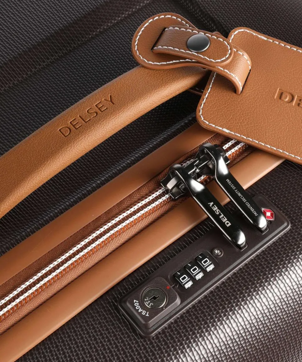 Chatelet Air 2.0 4-Rollen Trolley dunkelbraun 80 cm