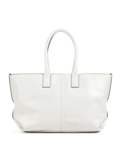 Chelsea Sheep Natural M Shopper fein genarbtes Leder weiß