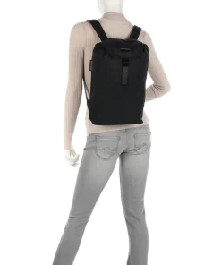 Chiado Rucksack recyceltes Nylon schwarz/blau