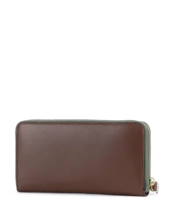 Chiara RFID Geldbörse fein genarbtes Rindsleder braun