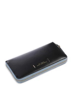 Chiara RFID Geldbörse fein genarbtes Rindsleder schwarz