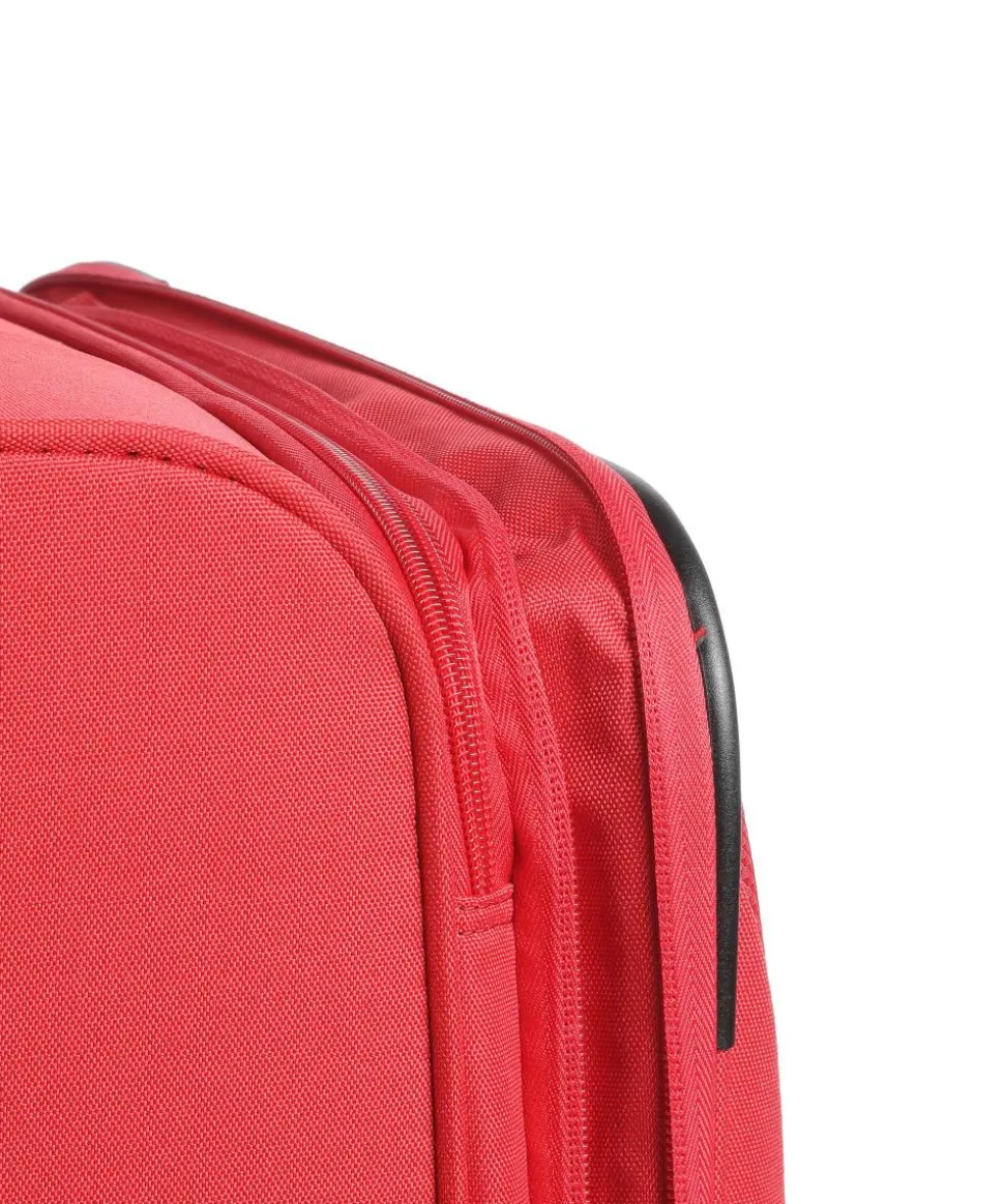 Chios 4-Rollen Trolley Set rot 3-tlg.