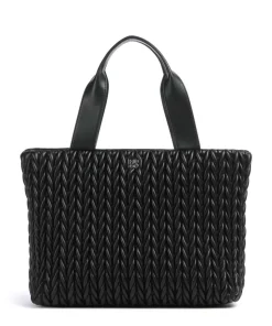 Chris 2.0 Handtasche Lederimitat schwarz