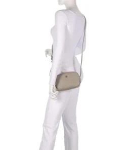 Chris 2.0 Umhängetasche Lederimitat beige