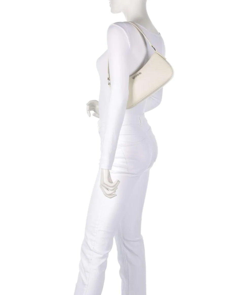 Chris Schultertasche Lederimitat creme