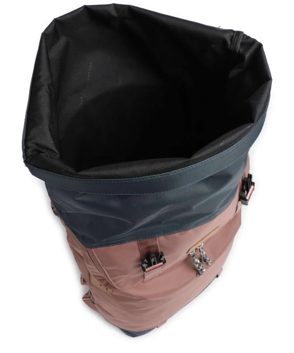 Christopher Rolltop Rucksack 15″ Nylon altrosa