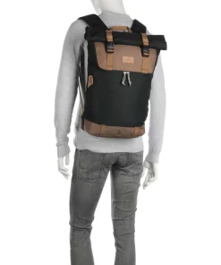 Christopher Rolltop Rucksack 15″ Polyester braun