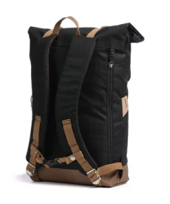 Christopher Rolltop Rucksack 15″ Polyester schwarz