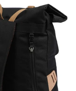 Christopher Rolltop Rucksack 15″ Polyester schwarz