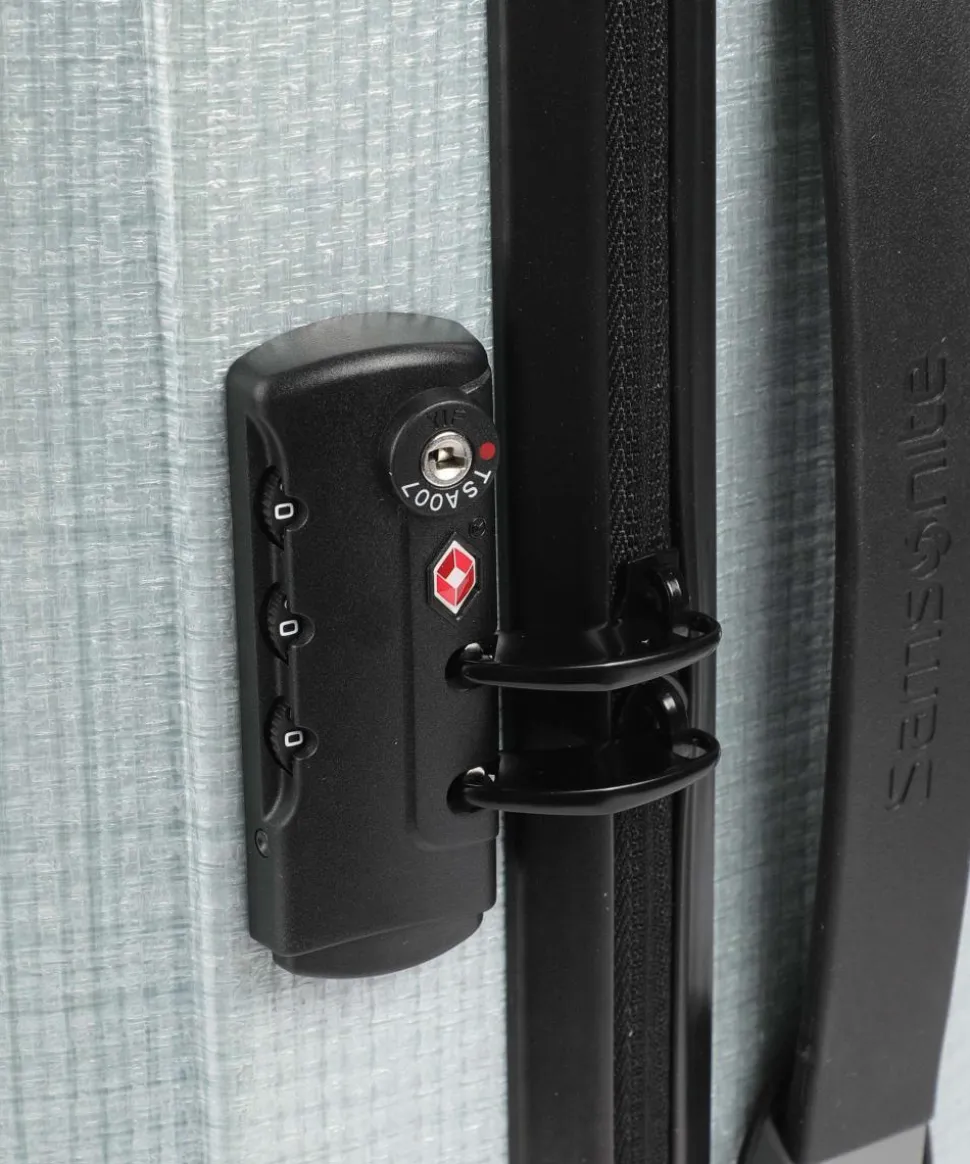 Chronolite 4-Rollen Trolley hellgrau 55 cm