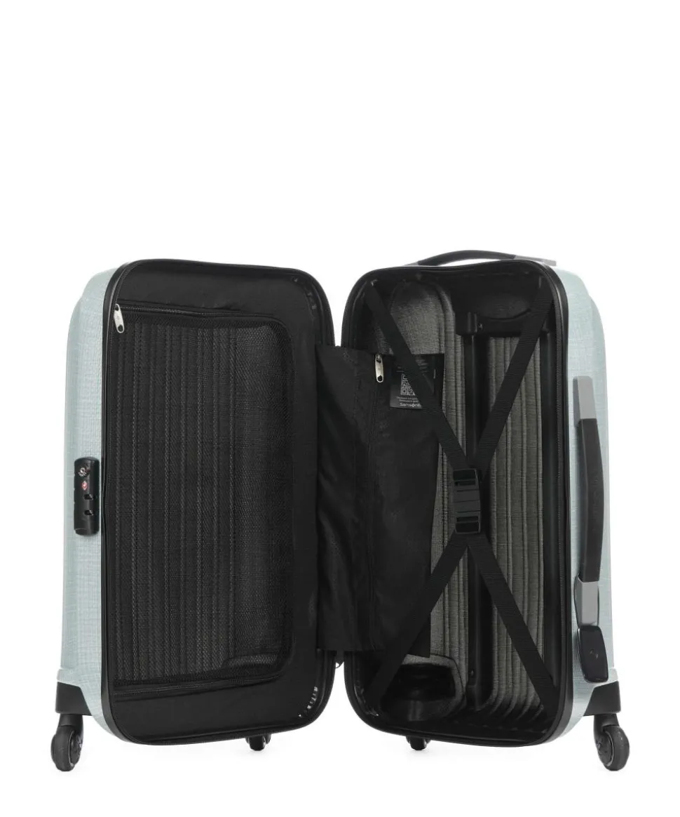 Chronolite 4-Rollen Trolley hellgrau 55 cm