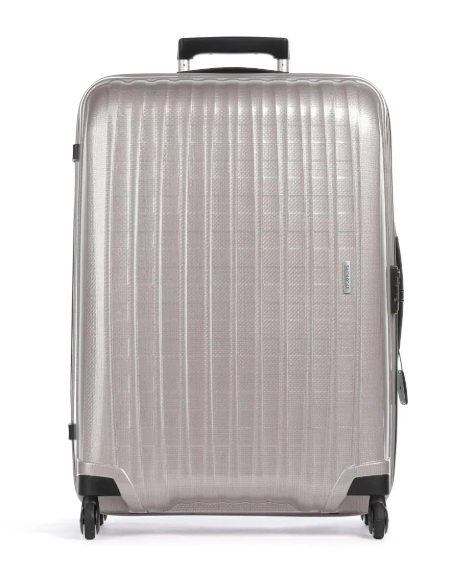 Chronolite 4-Rollen Trolley hellgrau 79 cm