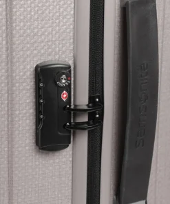 Chronolite 4-Rollen Trolley hellgrau 79 cm