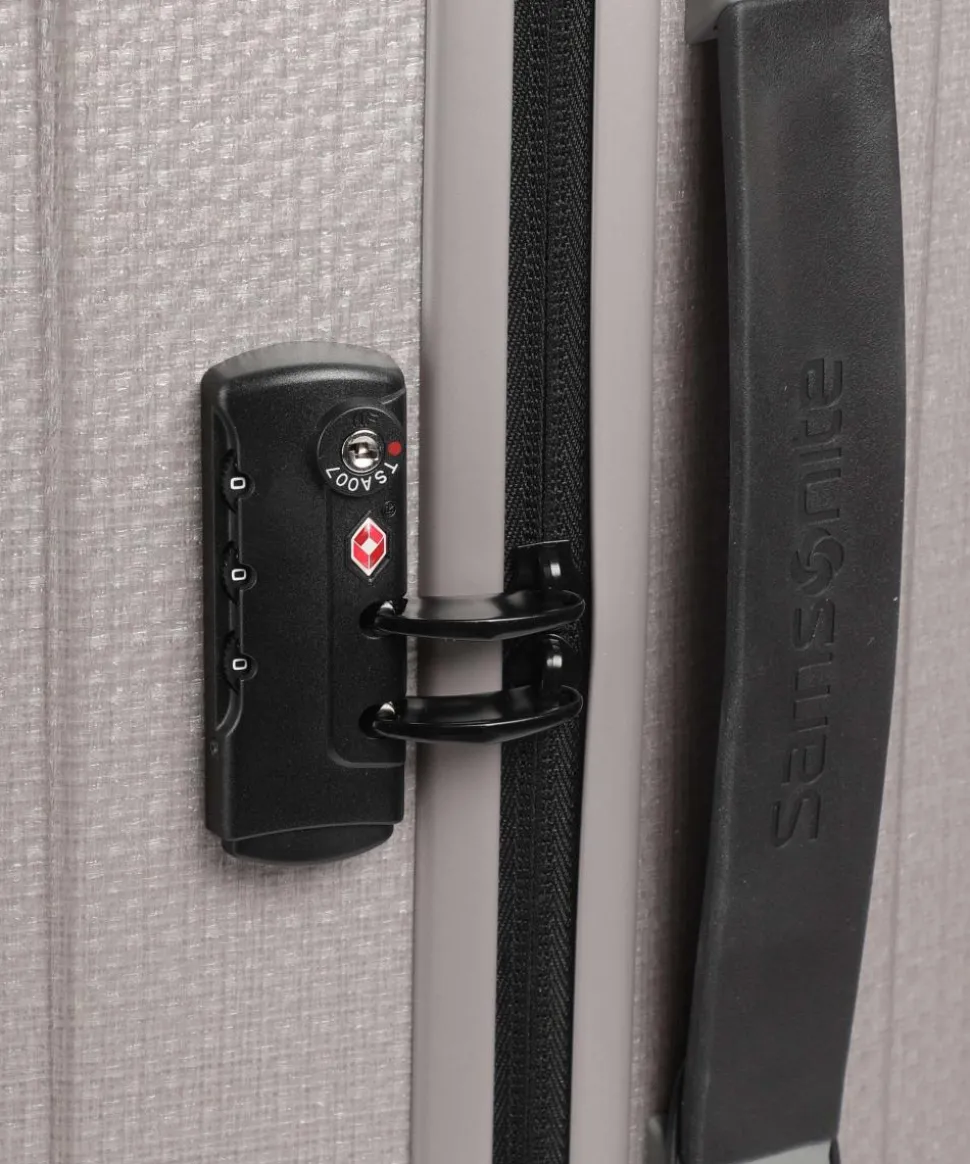 Chronolite 4-Rollen Trolley hellgrau 79 cm