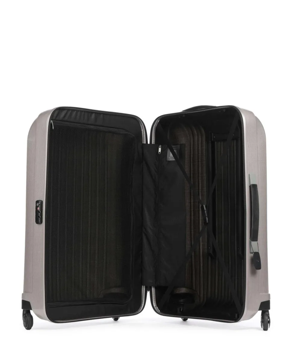 Chronolite 4-Rollen Trolley hellgrau 79 cm