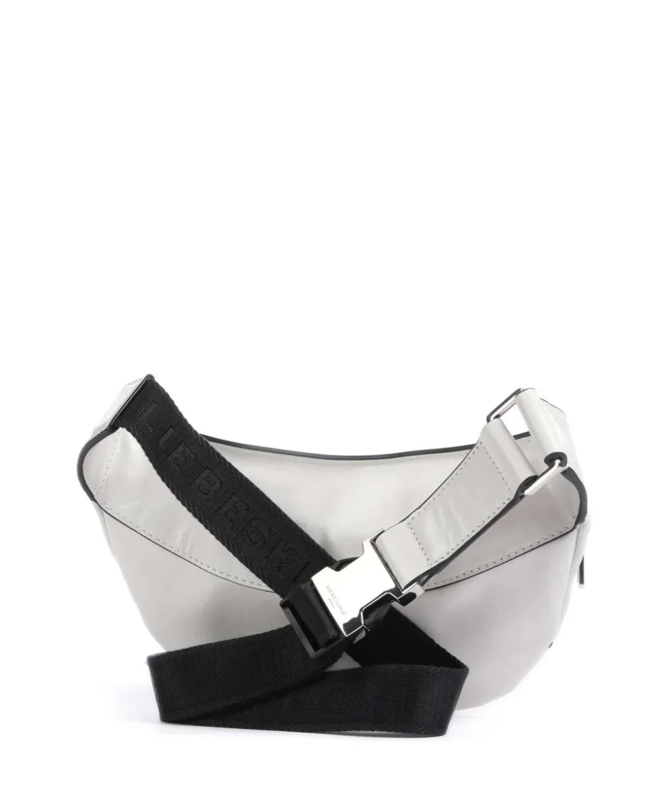 Chudy Paper Touch Crinkle S Gürteltasche fein genarbtes Leder weiß