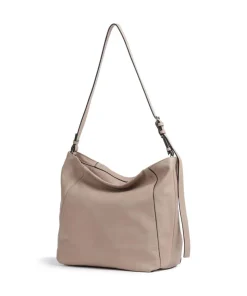 Chudy Sheep Natural L Beuteltasche Schafsleder beige