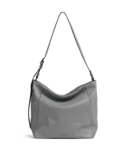 Chudy Sheep Natural L Beuteltasche Schafsleder grau