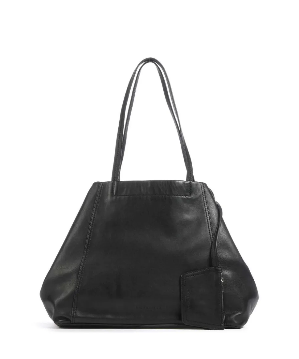 Chudy Sheep Natural L Shopper Schafsleder schwarz