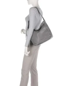 Chudy Sheep Natural M Beuteltasche Schafsleder grau