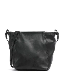 Chudy Sheep Natural S Umhängetasche Schafsleder schwarz