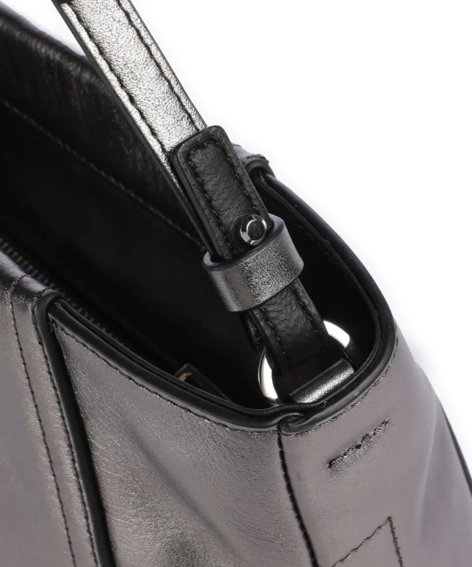 Chudy Silverstone S Umhängetasche Leder anthrazit