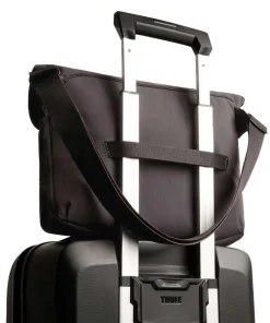 Cinch 12L Kuriertasche recyceltes Nylon schwarz