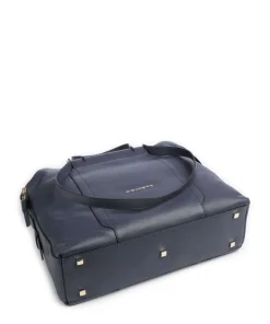 Circle Aktentasche 14″ fein genarbtes Rindsleder dunkelblau